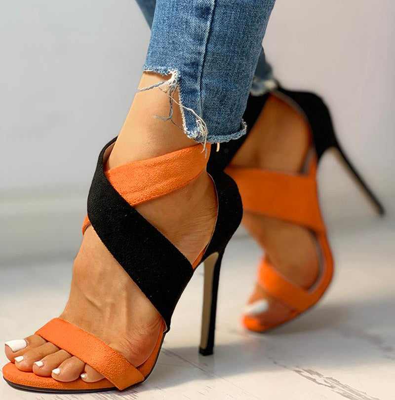 Women's Color-Matching Fashion Sandals