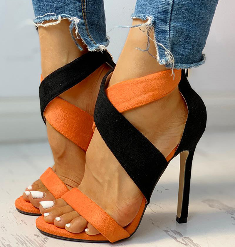 Women's Color-Matching Fashion Sandals