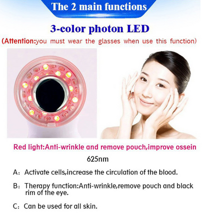 3MHZ LED Color LED Photon Massager