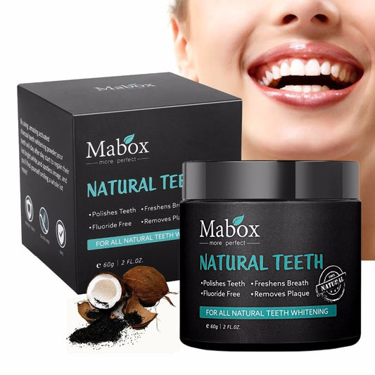Bamboo charcoal tooth powder